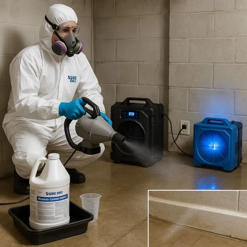 Sanitization and Odor Removal process in Rushville, IN