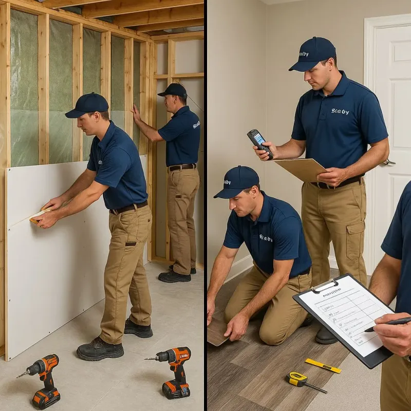 Repairs and Reconstruction process in Rushville, IN