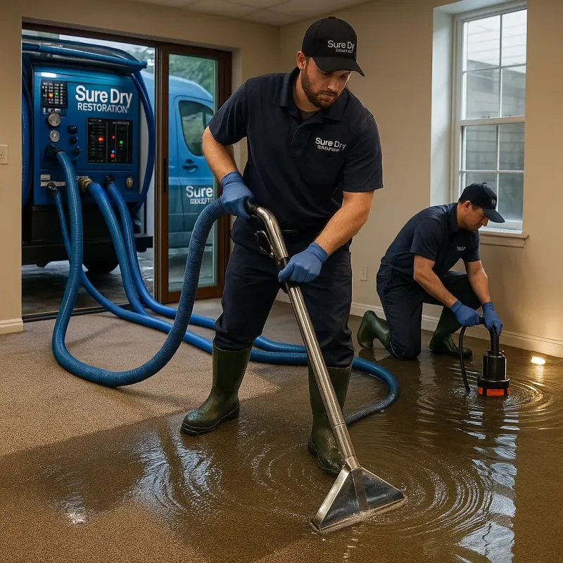 Water Extraction and Removal process in Rushville, IN